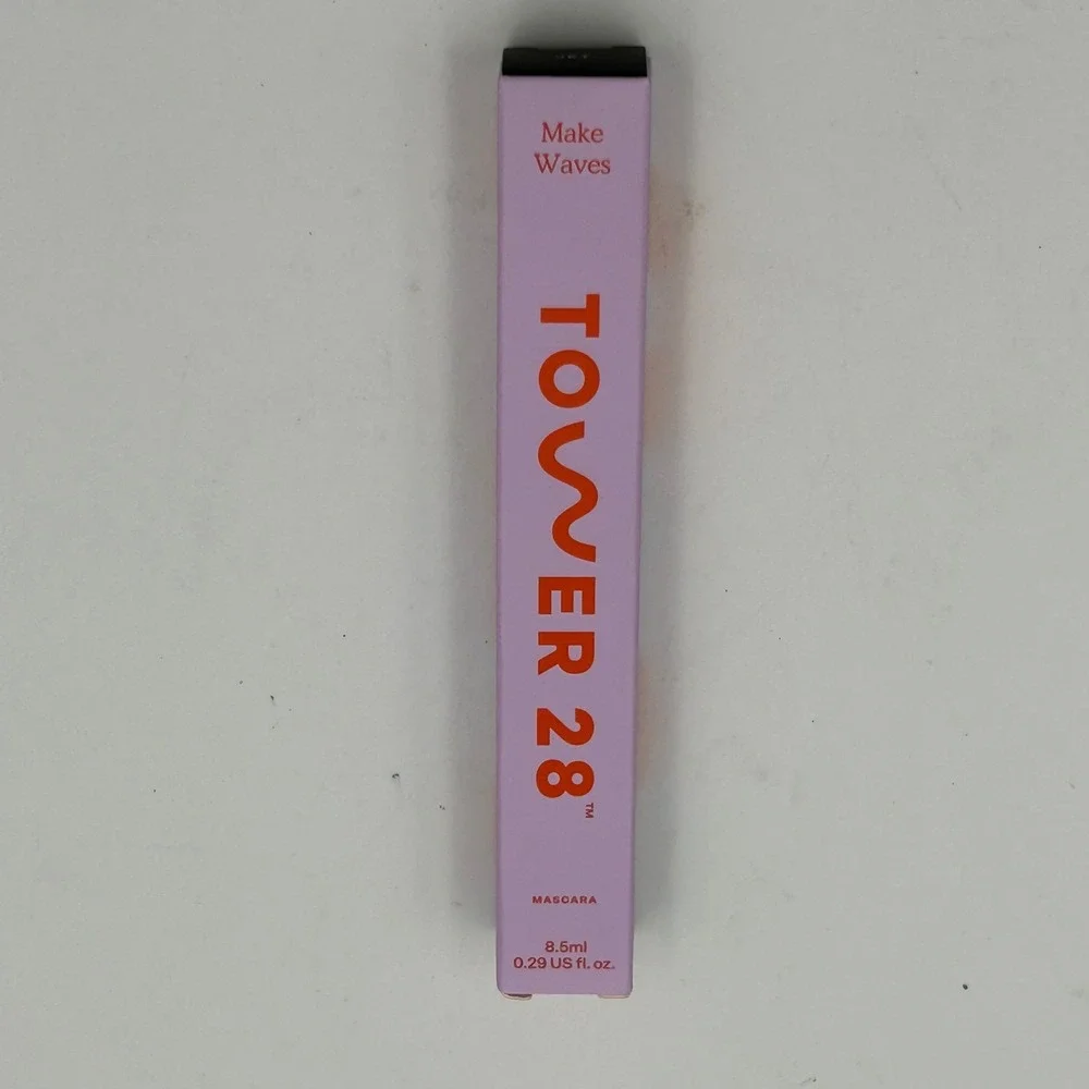Tower 28 Make Waves Mascara Women 8.5ml Jet Black Vegan Lengthening Clean Beauty